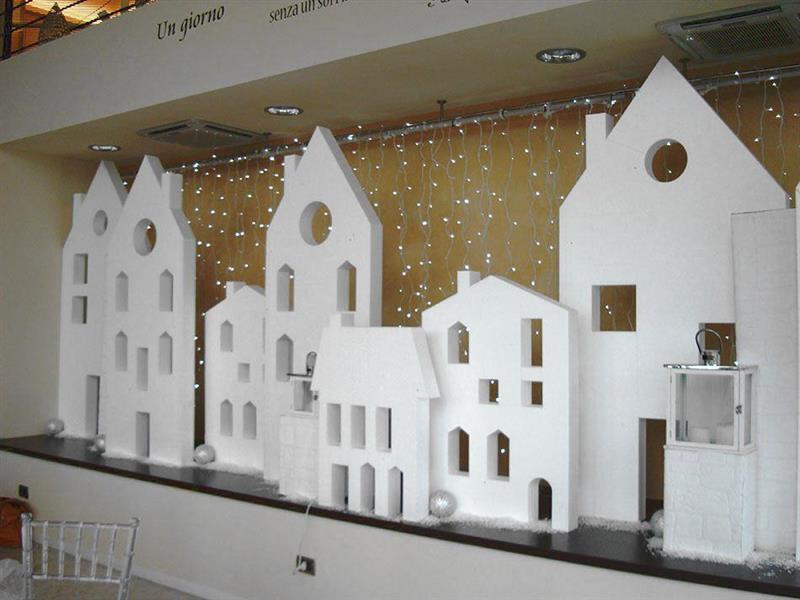 scenografia in polistirolo