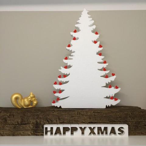 albero di Natale in polistirolo