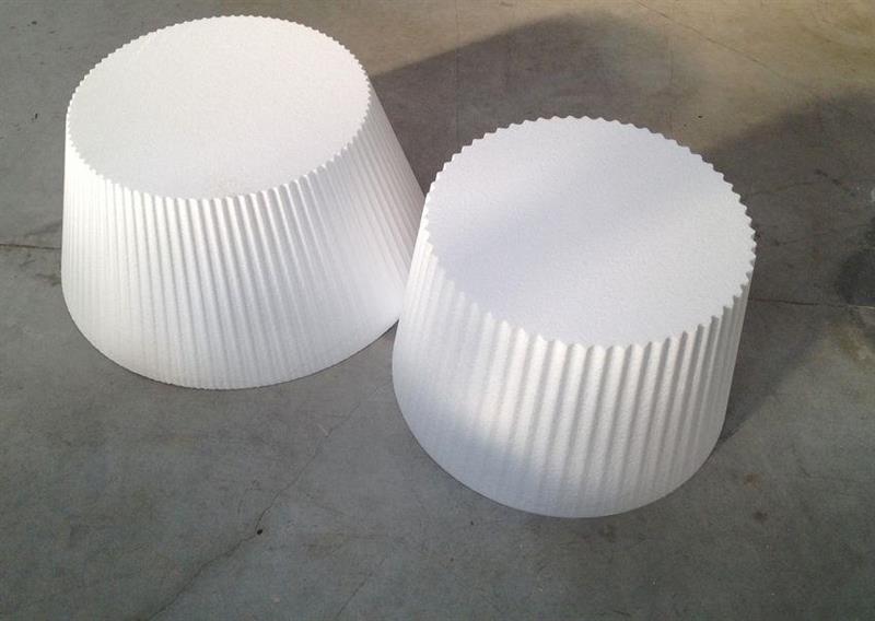 prototipo di studio in polistirolo