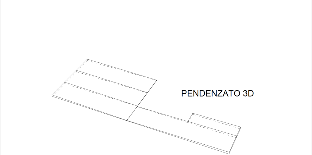 pendenzato in eps per scolo dell'acqua e isolamento